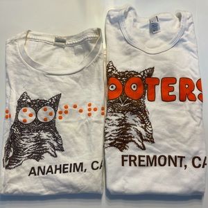 Vintage Limited Edition Hooters Shirts